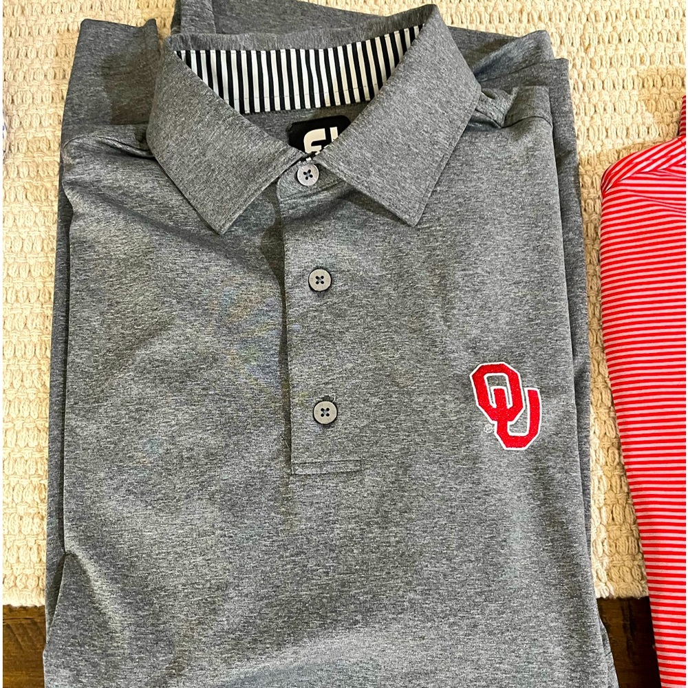SOLD Men’s OU polo / golf shirt sz M
